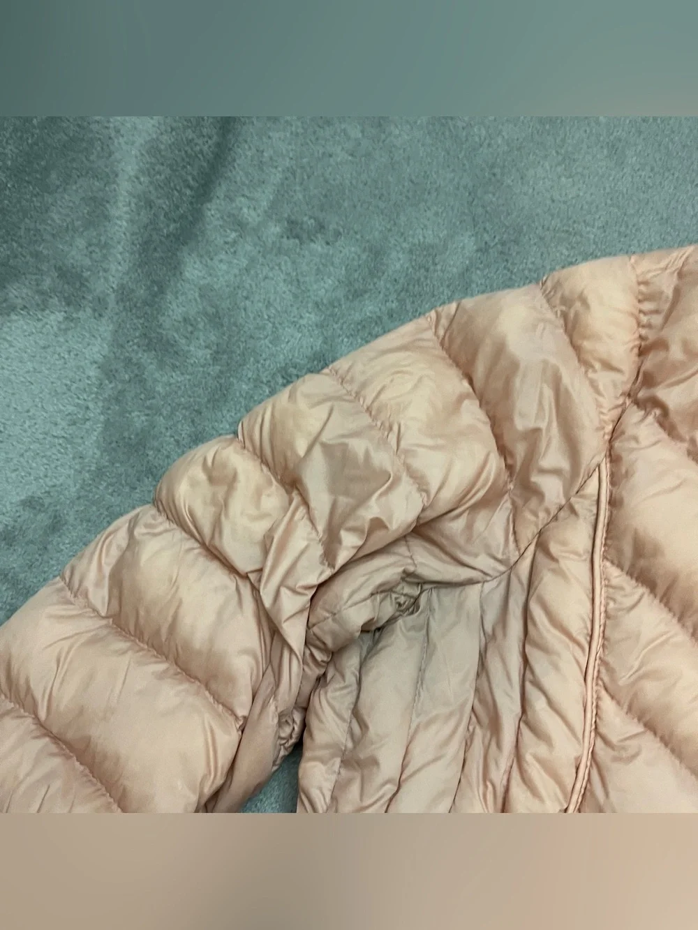 Michael Kors Women’s Hooded Packable Quilted Down Puffer Jacket Coat Pink Sz XL